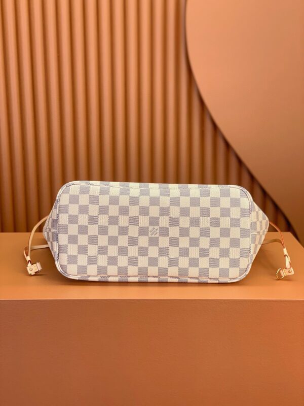 NEVERFULL medium handbag-Damier Azur Canvas - Image 10