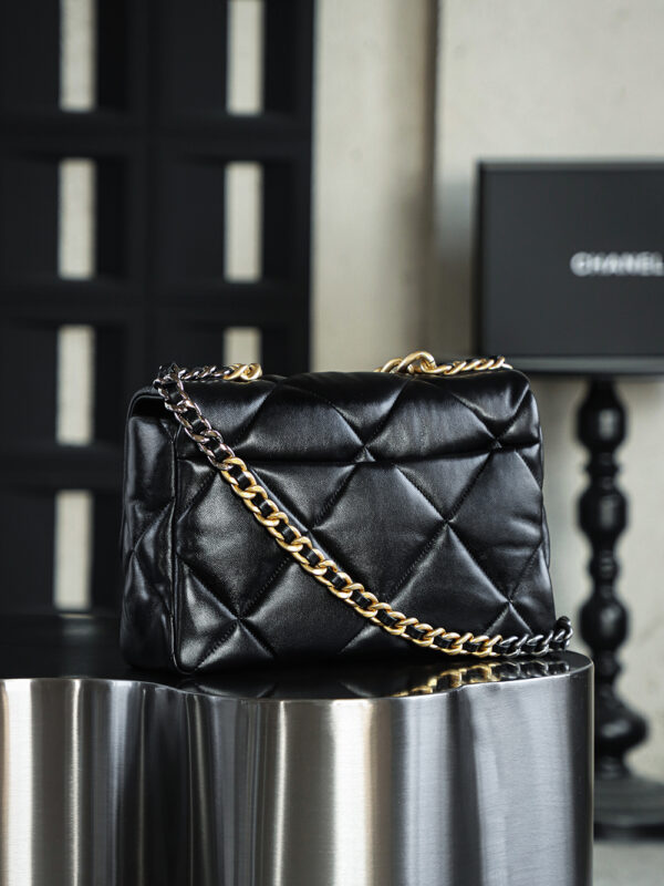19bag-中号黑金色 - Image 5