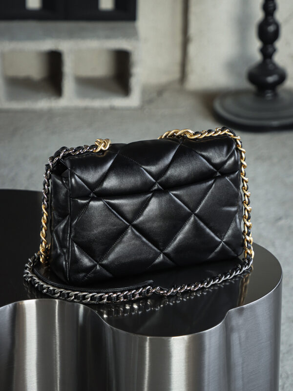 19bag-中号黑金色 - Image 2