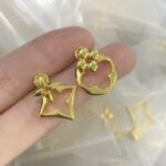 镂空小耳钉
