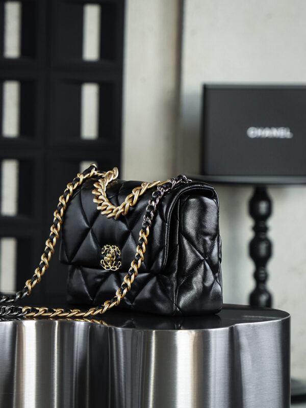 19bag-中号黑金色 - Image 3
